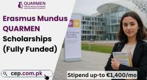 Erasmus Mundus QUARMEN Scholarships (Fully Funded) 2025