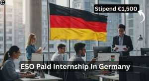 ESO Paid Internship In Germany 2025/26 Fully Funded