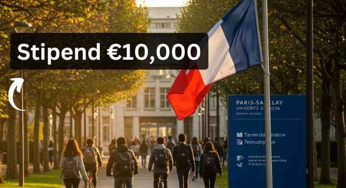 Paris-Saclay University Scholarship 2025-26 Fully Funded