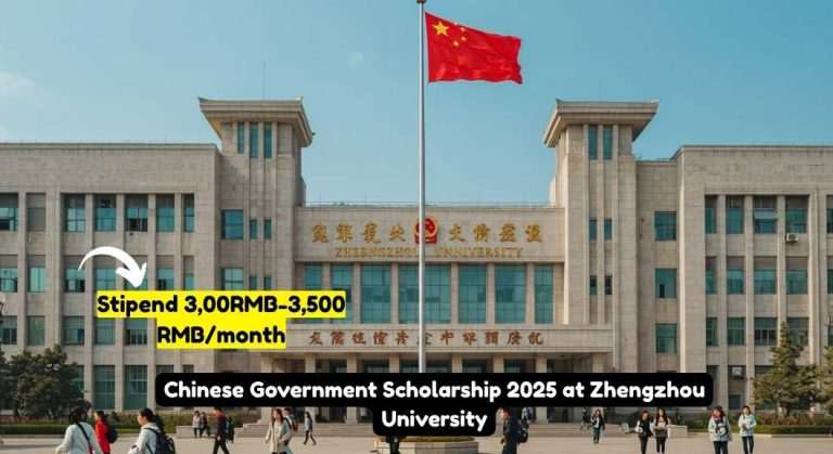 Chinese Government Scholarship 2025 at Zhengzhou…