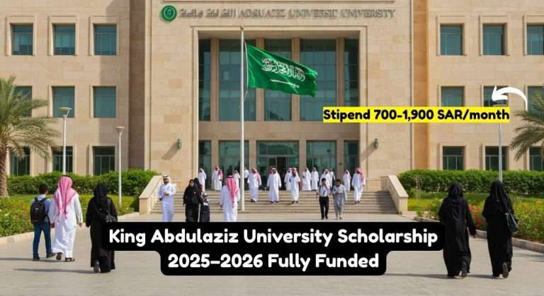King Abdulaziz University Scholarship 2025–2026 Fully Funded