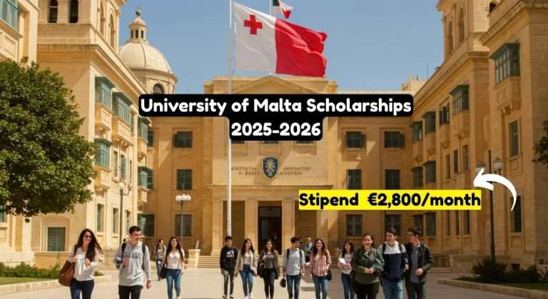 University of Malta Scholarships 2025-2026